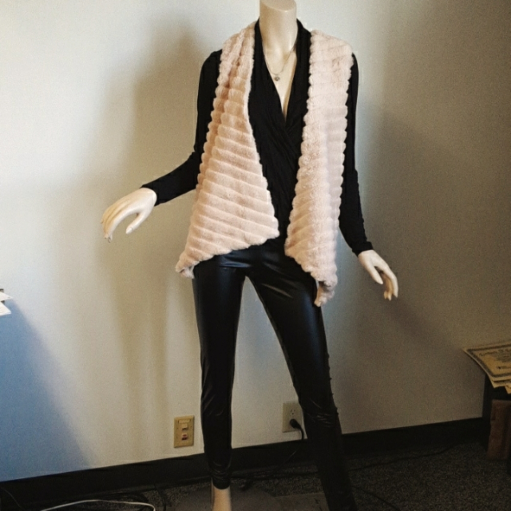 Kori America faux fur vest